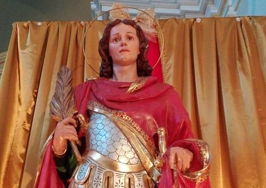 San Mauro Cilento - statua del Santo patrono